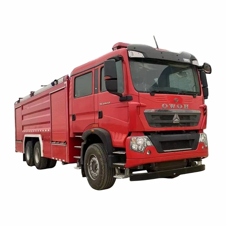 HOWO 18 Ton Foam Water Fire Truck